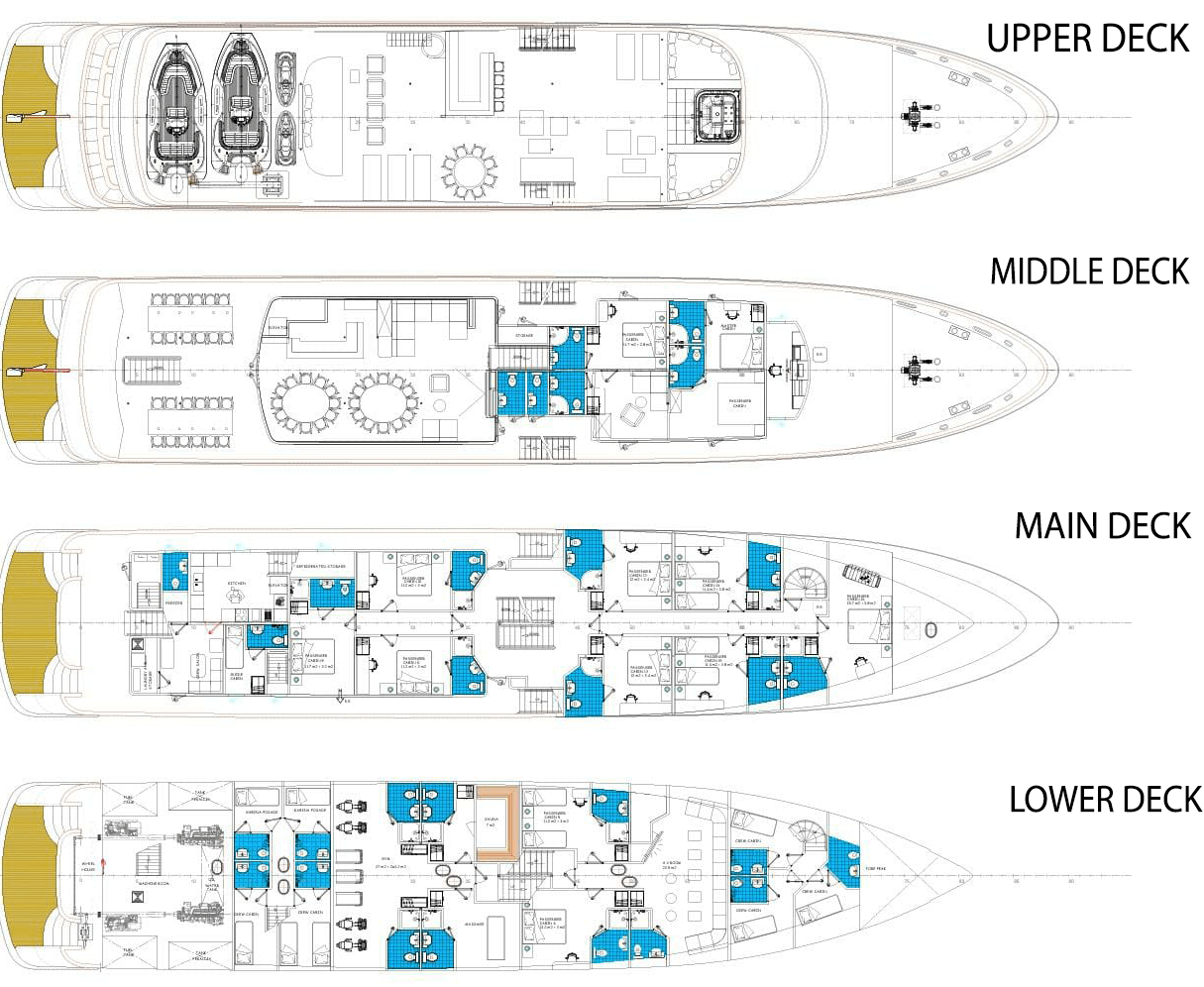yacht-agape-rose-layout